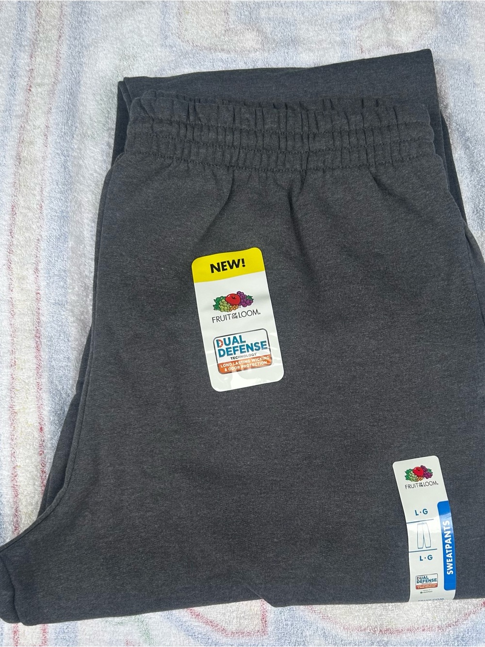 Fruit of the Loom Men’s Large Sweatpants